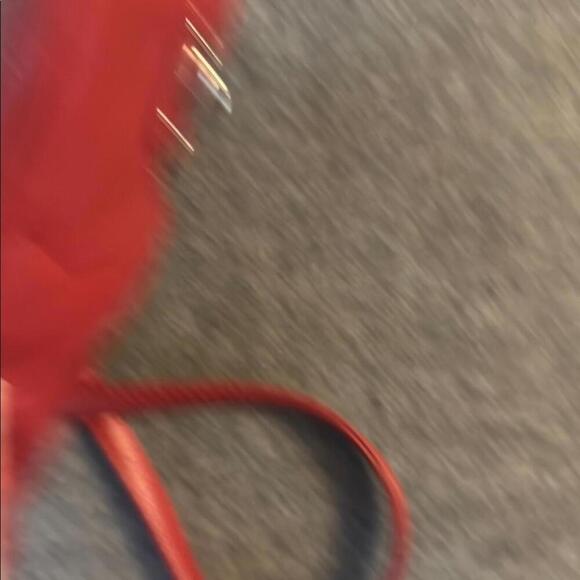 Pelle Studio Red Leather Crossbody Bag with Adjustable Strap Excellent condition - Picture 8 of 10